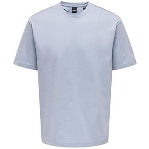 ONLY & SONS Fred Relaxed T-shirt met korte mouwen, Eventide., XS