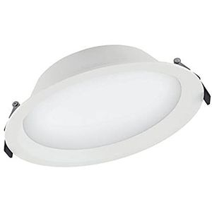 LEDVANCE Downlight LED: voor plafond, DOWNLIGHT ALU / 25 W, 220��…240 V, mooi daglicht, 6500 K, body materiaal: aluminum, IP44/IP20