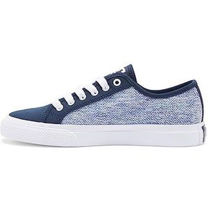 DC Shoes Manual Tx Se Sneakers voor dames, blauw/wit, 40,5 EU, blauw/wit, 40.5 EU