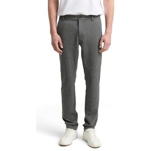 TOM TAILOR Herenbroek, 39126 - Dark Grey Herringbone Design, 28W / 36L