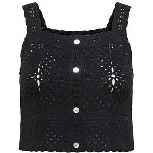 ONLY Dames Onlamari S/L Top JRS, zwart, XL