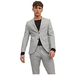 JACK & JONES JPRSOLARIS Check Blazer SN Herenjas, Moonstruck/Checks: Super Slim Fit, 50, Moonstruck/Checks: super slim fit, 50
