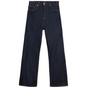 7 For All Mankind Twisted Wide Leg Origins, Donkerblauw, 31W