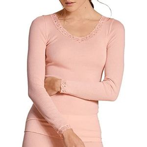 CALIDA Dames Silky Wool Joy T-shirt, roze (pale pink), M