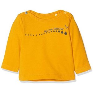 Imps&Elfs Unisex Baby U T-shirt met lange mouwen, geel (Sunflower P076), 62 cm