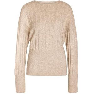 Noisy may NMVIOLA L/S O-Neck Knit FWD NOOS, Nomad/Detail: cc No 1104, L