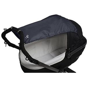 Altabebe Baby Zonnescherm met UV-bescherming voor kinderwagen/buggy's (donkergrijs)