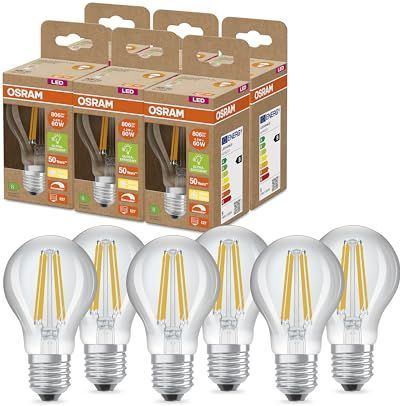 OSRAM - SUPERSTAR+ - LED-paar - E27 - 4,3W - 806lm - 2700K - Dimbaar - Energieklasse B