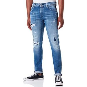 Replay Mickym Jeans voor heren, 009, medium blue., 30W / 32L