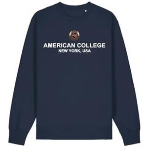 AMERICAN COLLEGE USA Joggingset voor heren, marineblauw, maat M, Blauw, M