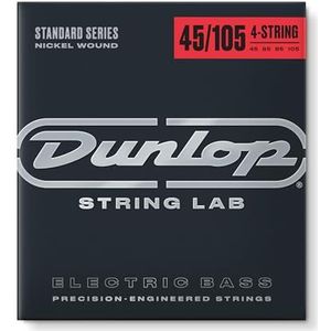 Dunlop DBN40100 Nikkelsnaren voor bas, licht, 40 tot 100 snaren, 4 snaren