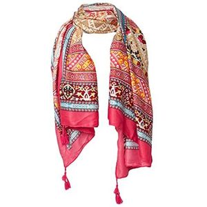 Joe Browns Vrouwen Viva L'estate Tassel Sjaal Fashion, Roze Multi, One Size