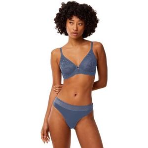 Triumph Dames Feel of Modal String Underwear, Cloudy Blue, 87