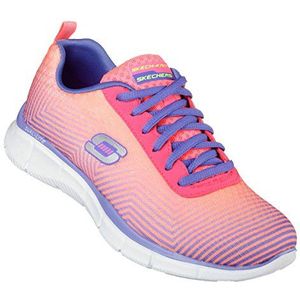 Skechers Equalizer-Expect Miracles Outdoor fitnessschoenen voor meisjes, Roze Roze Paars Pkpr, 35.5 EU