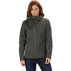 Regatta Dames Ruslana Volledige Rits Kunstleer Trim Hooded Fleece