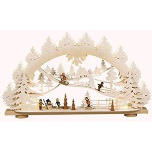 Saico Kinderen Sneeuw Frost Finish Arch, Houten Beige, 66 x 8.5 x 40 cm