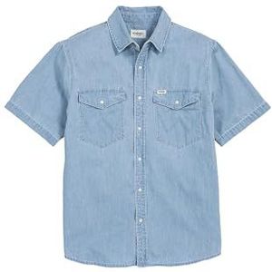 Wrangler Heren Ss Western Shirt, Superfade, L