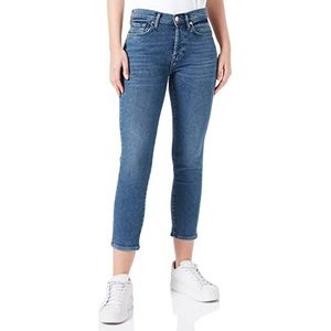 7 For All Mankind Josefina Luxe Vintage Jeans, donkerblauw, regular dames, Donkerblauw, Eén maat