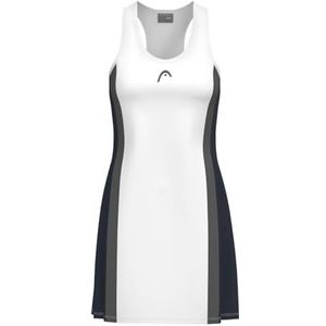 HEAD Club 25 Damesjurk, marineblauw/wit