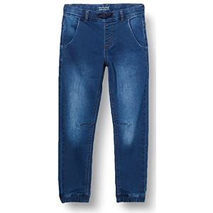 MINYMO Power Stretch Loose Fit Jeans voor jongens, denim, 122 cm