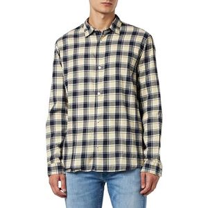 Bestseller A/S Heren Jorjoshua Check Shirt Ls Vrijetijdshemd, reed yellow, M