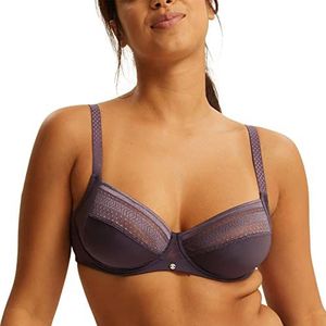 Bestform - Slip met kant en microvezel Just Lift, Antraciet grijs, 95E