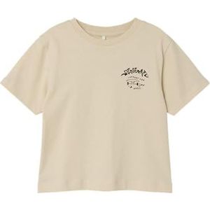 NAME IT Jongens Nmmlasso Nreg Ss Top, White Swan, 92