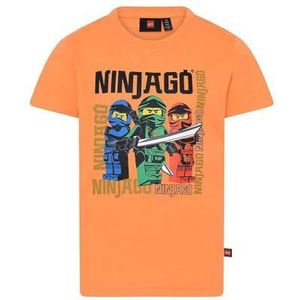LEGO T-shirt voor jongens, 277 Pastel Oranje, 98