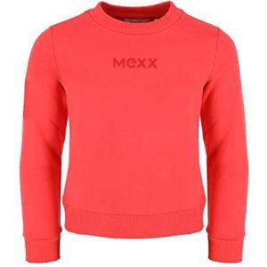 Mexx Girl's Crew Neck Sweatshirt, Coral Red, 110-116