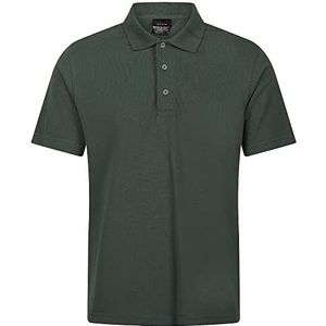 Regatta Professioneel Mens Pro 65/35 poloshirt met korte mouwen onderlaag donkergroen
