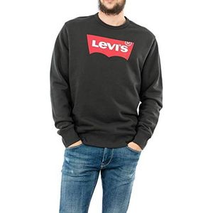 Levi's Graphic Crewneck B Sweatshirt Mannen, Housemark Two Color Jet Black, S