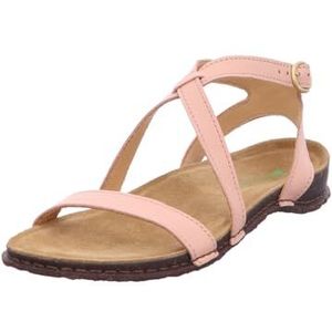 El Naturalista N5802 Panglao platte sandalen voor dames, Zalm, 39 EU breed