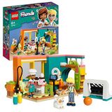 LEGO Friends Leo's kamer Speelset met Bakthema, Kleine Set Speelgoed voor Meisjes en Jongens met 2023 Personages Poppetjes en Huisdier Figuur, Klein Cadeautje voor Kinderen 41754