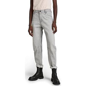 G-STAR RAW Arc 3D boyfriend jeans voor dames, Grijs (Sun Faded Grey Limestone D109-d127), 28W x 30L