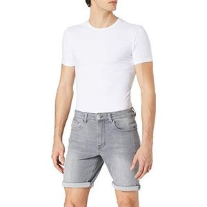 CASUAL FRIDAY Denim jeansshort voor heren, 200439_denim lichtgrijs, 3XL