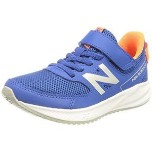 New Balance 570 V3 Bungee Lace with Hook and Loop Top Strap, jongenssneakers, Blauw, 34.5 EU