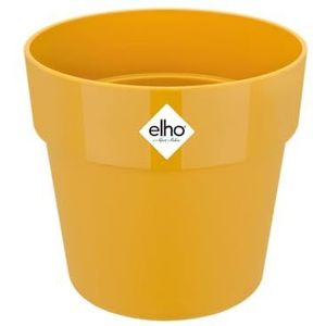 Elho B.for Original Rond Mini 9 - Bloempot voor Binnen - Ø 9.0 x H 8.5 cm - Oker