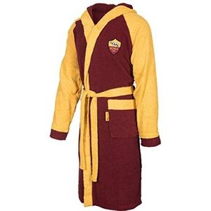 AS Roma volwassen badjas maat S in spons in doos met A.S. Crest officiële Rome, geel en rood, S