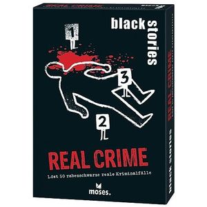 Moses Black Stories Real Crime: Los 50 echte misdaadzaken op met ravenzwarte