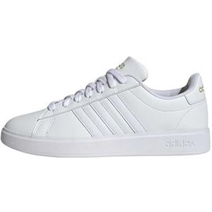 adidas Grand Court 2.0 dames Sneaker, Ftwr White Ftwr White Flower, 36 EU