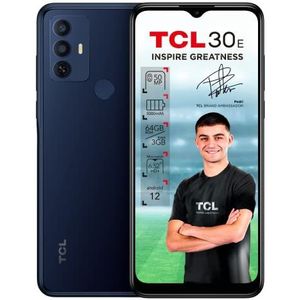 TCL Smartphone 30e Atlantic Blue 6.52"" 3GB / 64GB 5000mAh Dual SIM