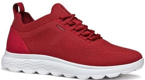 Geox - SPHERICA - Herensneaker - Zwart - Vetersluiting