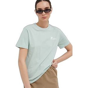 FILA Dames BOLL Regular Graphic T-Shirt, Silt Green, XL, Silt Green., XL