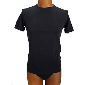 Fila FU5002 Mannen ronde hals Undershirt S T-shirt, 200 Black, S Mens
