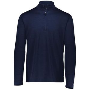 Russell Athletic Dri-power lichtgewicht trui met 1/4 rits, buitenkleding