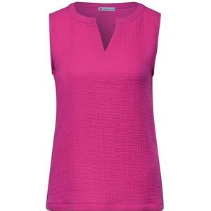 STREET ONE mousseline top, Magnolia roze, 40