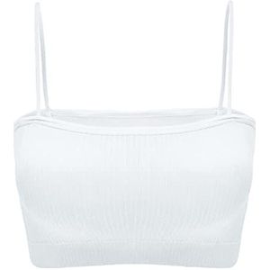 qingfengxia Bustehouder 10 bikini-ondergoed, wit, eenheidsmaat voor dames, Wit, One Size