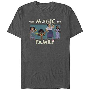 Disney Encanto - Family Unisex Crew neck T-Shirt Melange Black 2XL