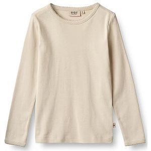 Wheat T-shirt voor meisjes, 3191 offwhite, 116 cm