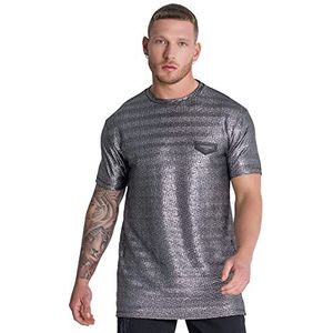 Gianni Kavanagh Silver Hollywood T-shirt, XL heren